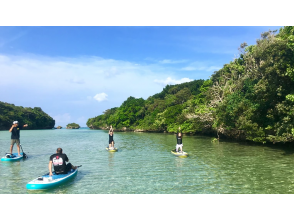 プランの魅力 ヨガSUPもできます! の画像