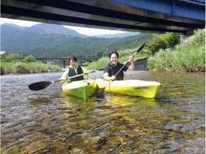 プランの魅力 Make a canoe debut in a place with a gentle flow! の画像