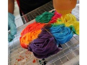 プランの魅力 This is tie dye dyeing! の画像