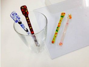 プランの魅力 반짝 반짝 아름다운 유리 머들러 ♪ の画像