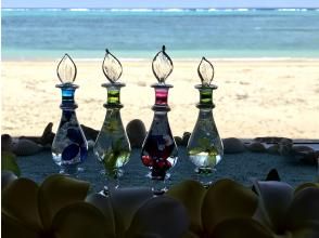 プランの魅力 海をバックに記念撮影も の画像