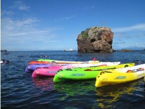 プランの魅力 Use a sit-on-top type kayak that first-time users can ride with peace of mind の画像