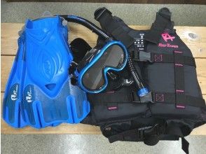 プランの魅力 Also a snorkeling set for children の画像