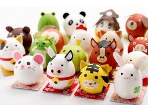 プランの魅力 かわいい美濃和紙の起き上がりこぼし手作り体験! の画像