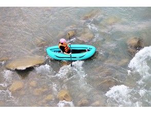 プランの魅力 Packraft clear stream descent の画像