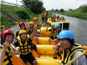 プランの魅力 Azumino Rafting is a course for beginners that children can enjoy. の画像