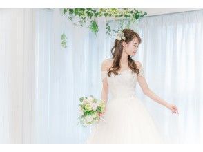 プランの魅力 ブライダル衣裳店だからこそ、沢山の種類のドレスから選べます♡ の画像