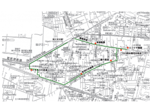 プランの魅力 街あるきマップ（※イメージ） の画像