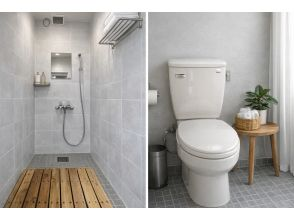 プランの魅力 シャワー・トイレ完備 の画像