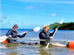 プランの魅力 大型のクリアカヤックを使用 の画像