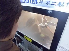 プランの魅力 Spray sand on the surface of the glass with a blaster. I'm nervous for the first time, but it's exciting の画像