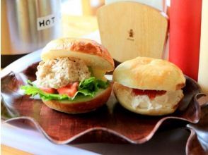 プランの魅力 ★ All-you-can-eat handmade bagel sandwich for lunch! の画像