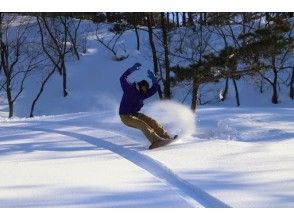 プランの魅力 Let's play on the snowboard! の画像