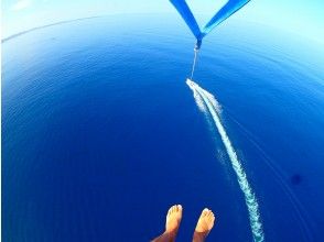 プランの魅力 高所パラセーリングが超爽快! の画像