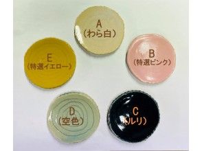 プランの魅力 綺麗なカラフルお皿が作れます の画像