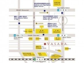 プランの魅力 Ginza store map の画像