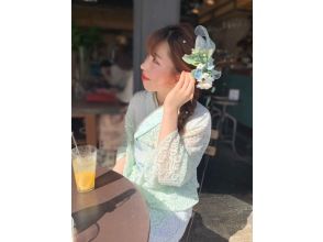 プランの魅力 Light green lace yukata の画像