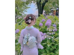 プランの魅力 Lavender color lace yukata の画像