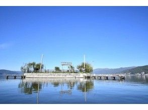 プランの魅力 Close to the isolated island "Hatsushima" floating on the lake! の画像