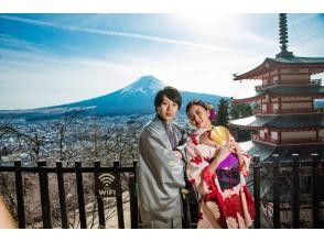 プランの魅力 Recommended sightseeing spots for walking in kimono ❶ Arakurayama Sengen Park Chureito Pagoda の画像