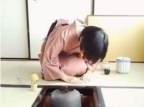 プランの魅力 オプションプラン③『基本プラン+お点前体験』3500円(お点前をしたい!) の画像