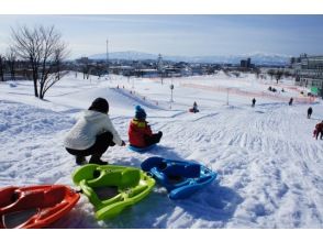 プランの魅力 Sledding that is very popular with children! の画像