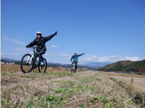 プランの魅力 田園風景のオフロードサイクリング の画像