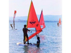 プランの魅力 遠浅な海岸でウインドサーフィン にチャレンジ！ の画像