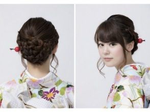 プランの魅力 With hair set の画像