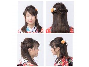 プランの魅力 Hair set one star (1100 yen) の画像