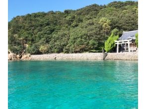 プランの魅力 A shrine that can only be reached by boat の画像