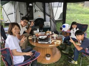 プランの魅力 Camping experience with a travel trailer ☆ の画像