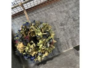 プランの魅力 Hydrangea wreath S size の画像