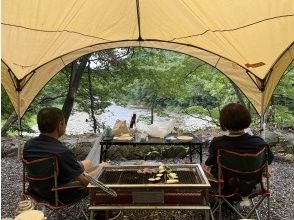 プランの魅力 利根川の目の前でBBQ出来ます！ の画像