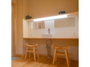 プランの魅力 Separate shower/powder room for men and women の画像