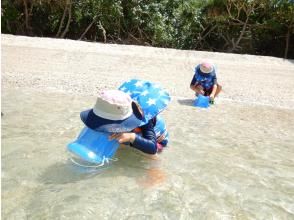 プランの魅力 小さいお子様であればビーチに上陸してのんびり過ごすのも癒しです♪ の画像