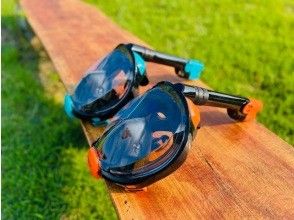 プランの魅力 Recommended option 1: Full-face underwater goggles の画像