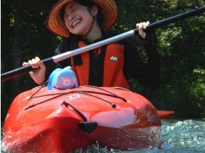 プランの魅力 미소가 튀는 오노가와 호수 카누 の画像