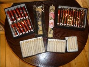 プランの魅力 Traditional picture candles as souvenirs の画像