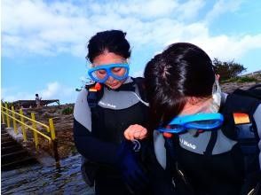 プランの魅力 Parents and children get along well and challenge diving ♪♪ の画像