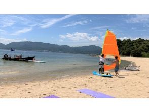 プランの魅力 宮島西側ビーチは絶好のウィンドサーフィンポイント! の画像