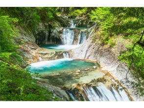 プランの魅力 7つの釜と5つの滝が連続している「七ツ釜五段の滝」 の画像