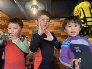 プランの魅力 Wetsuits for small children are also available! の画像