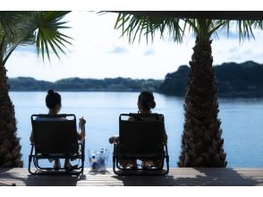 プランの魅力 ウッドデッキで浜名湖の眺望を楽しめます の画像