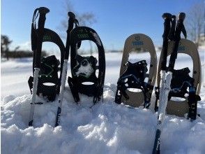 プランの魅力 这就是下雪的时候会发生的事情！雪鞋！ の画像