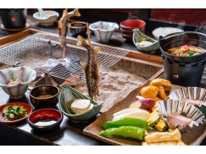 プランの魅力 [Lunch] Irori charcoal-fired lunch at “Ichirino Kogen Hotel Roan” の画像