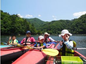 プランの魅力 夏の洞元湖ファミリーカヌー の画像