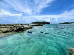 プランの魅力 サンゴ礁に囲まれた穏やかな海 の画像