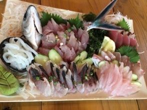 プランの魅力 釣ったお魚を頂くことも の画像