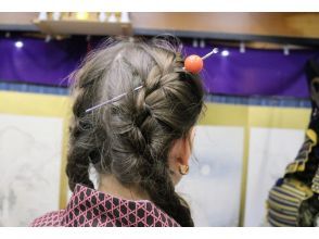 プランの魅力 Dressing and hair setting / Optional additional fee の画像